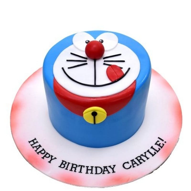 Delicious Doraemon Theme Cake