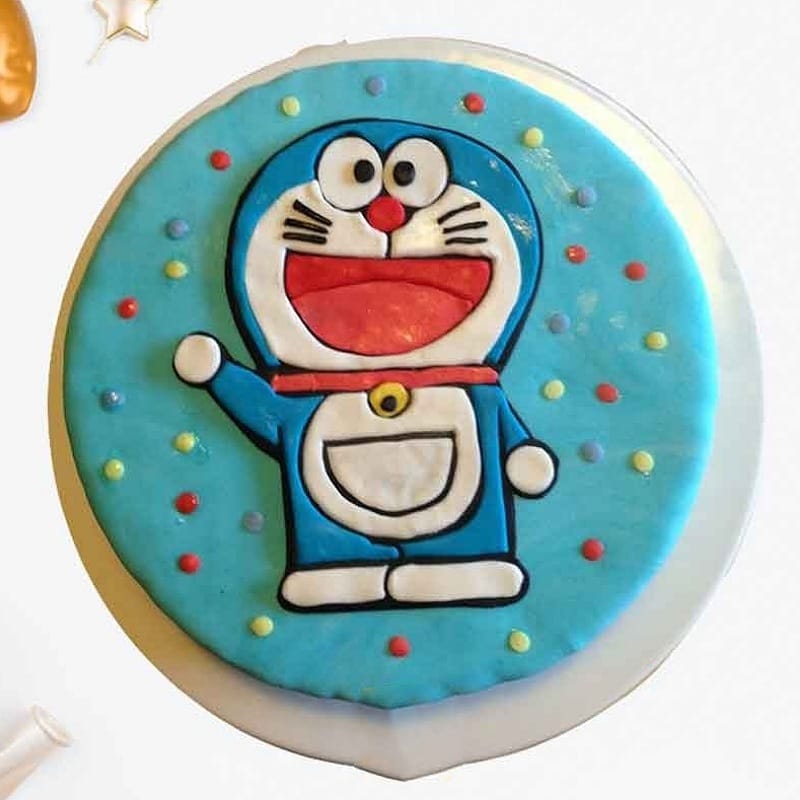 Doraemon Fondant Cake