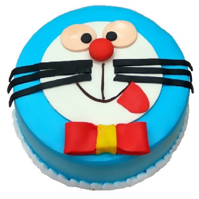 Smarty Doraemon Theme Cake