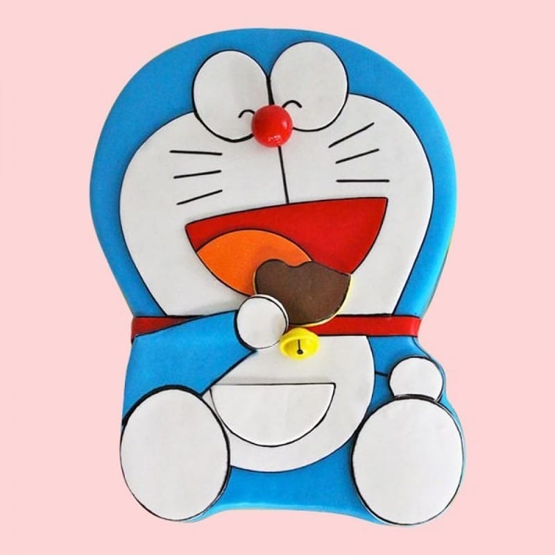 Cutie Doraemon Theme Cake