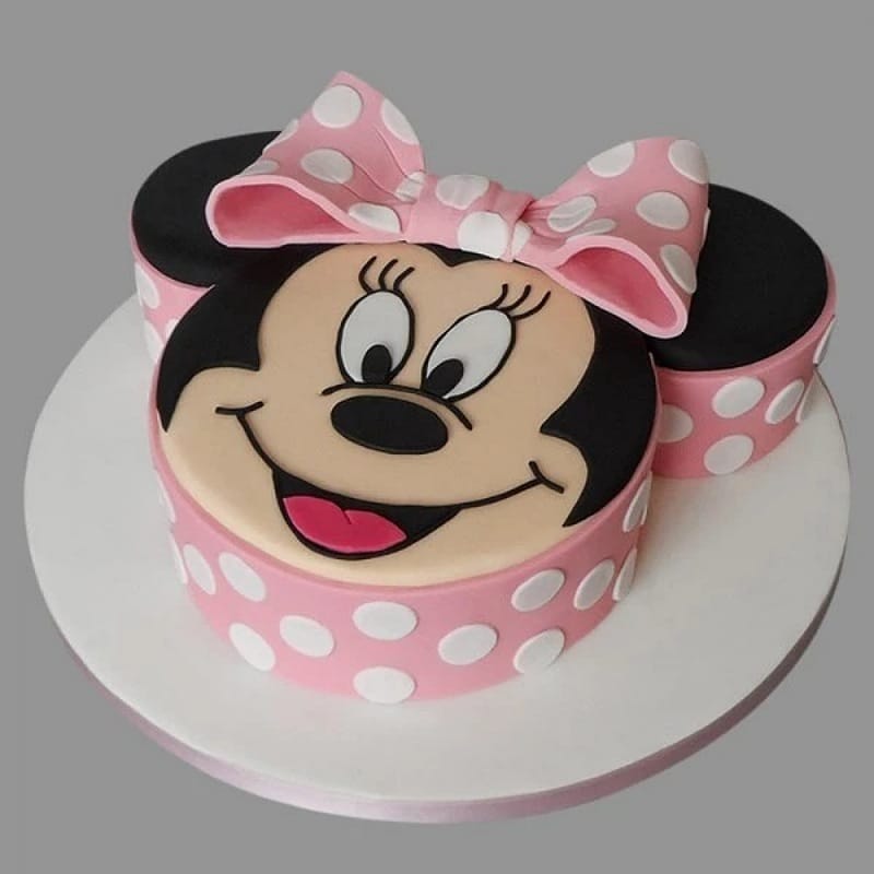 Micky Minnie Theme Cake