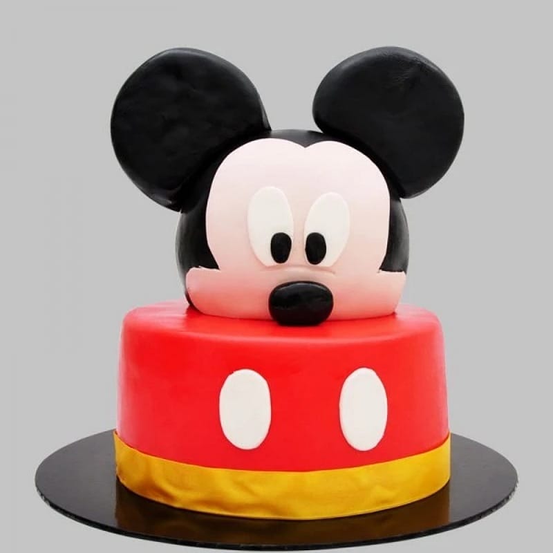 Amusing Micky Mouse Cake