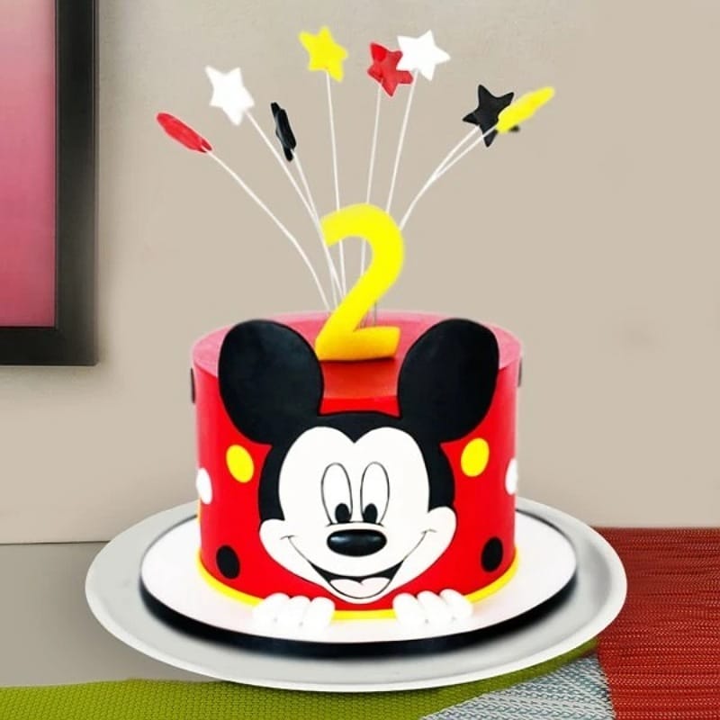 Fascinate Micky Mouse Theme Cake