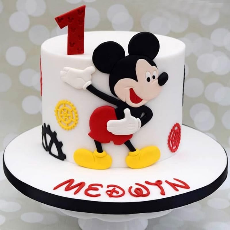 Micky Mouse Lover Theme Cake