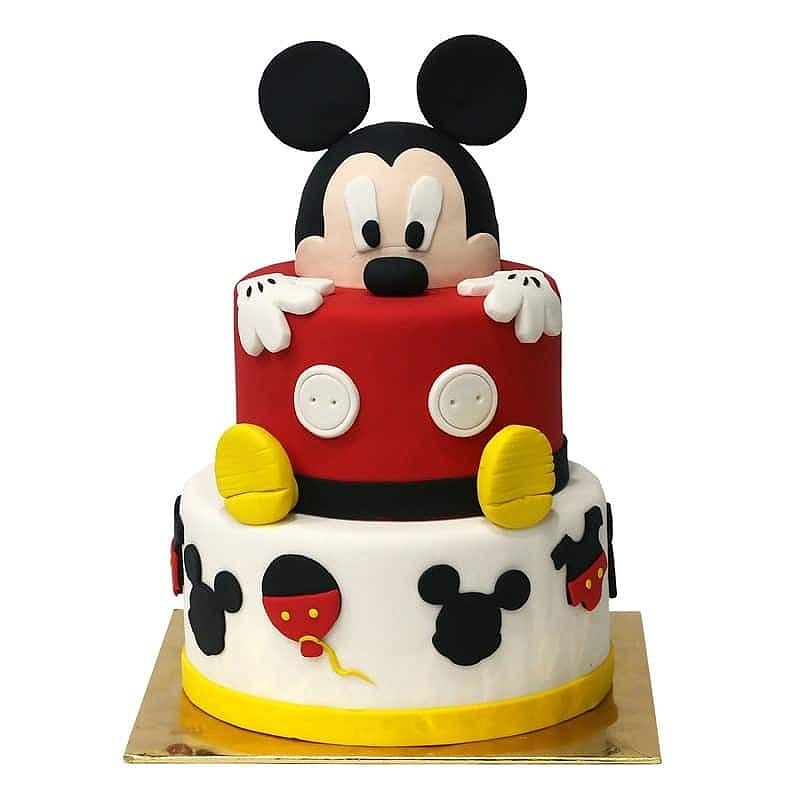 Impressive Micky Mouse Cake