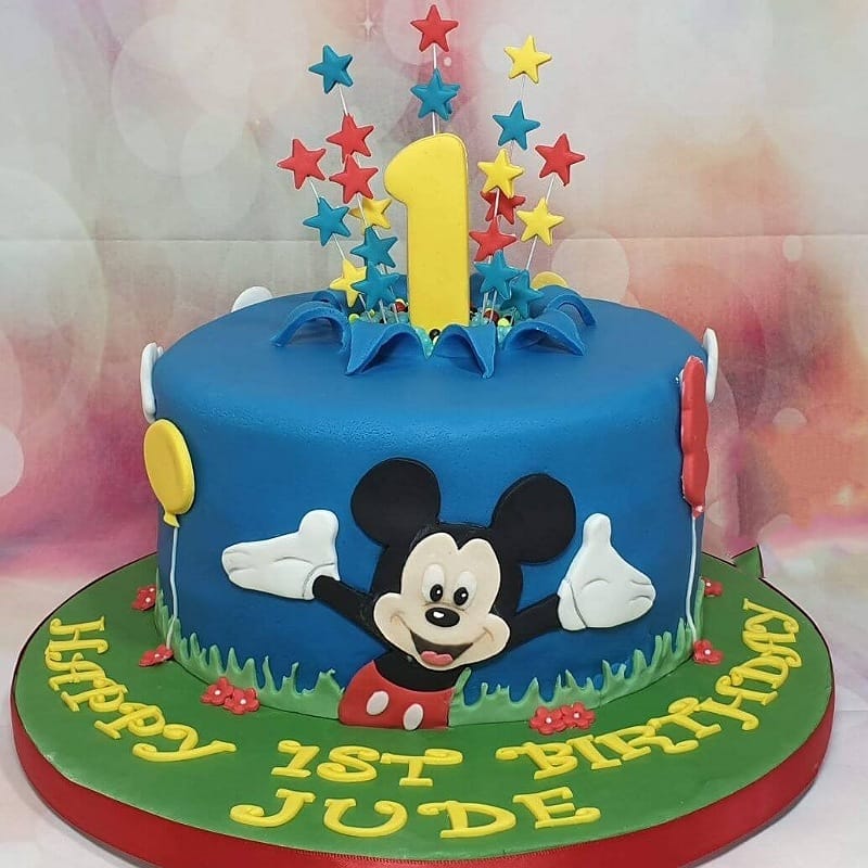 Fantastic Micky Mouse Theme Cake