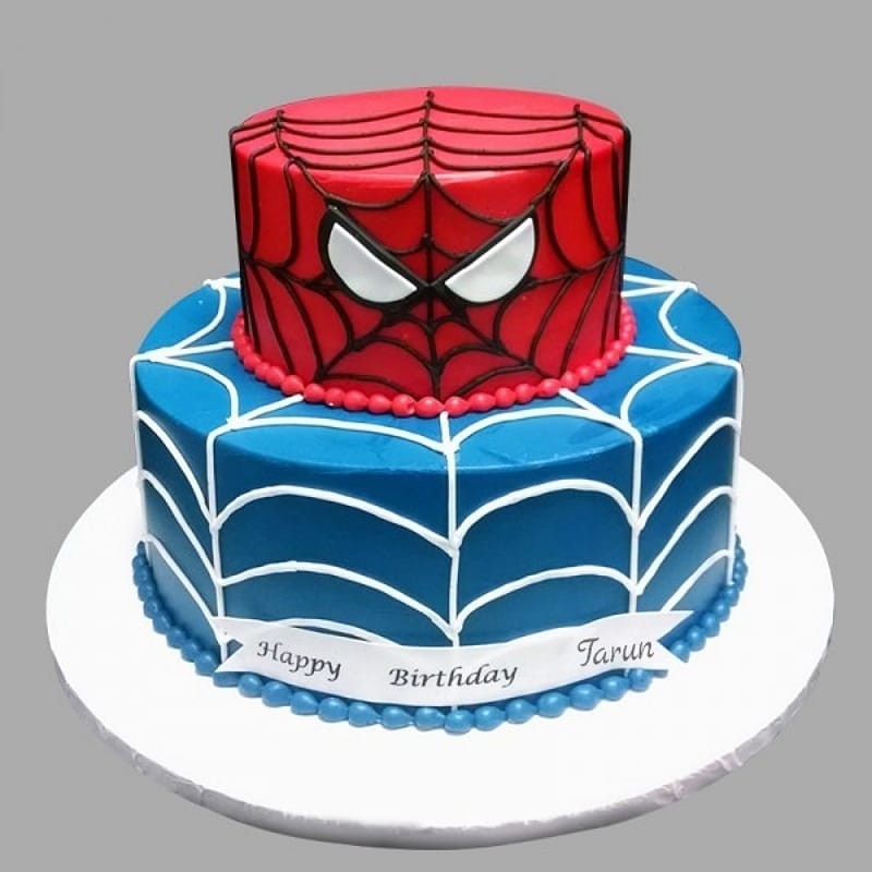 Ambrosial Spiderman Cake