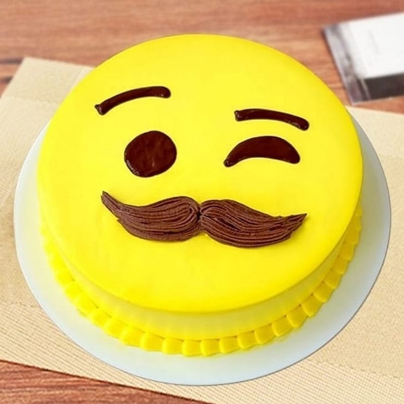 Cool Dad Emoji Cake