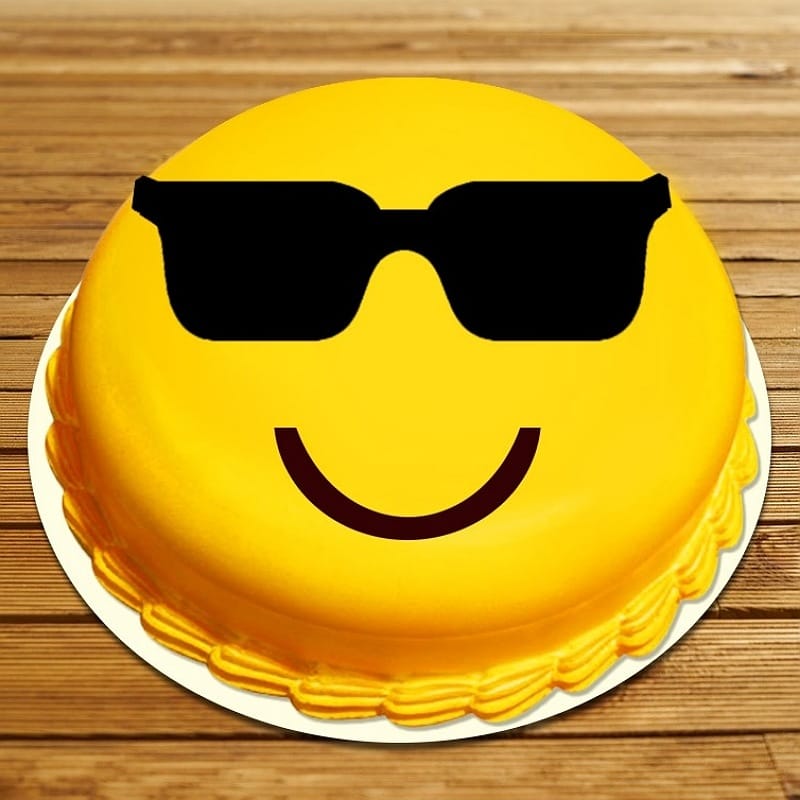 Mr Cool Emoji Cake