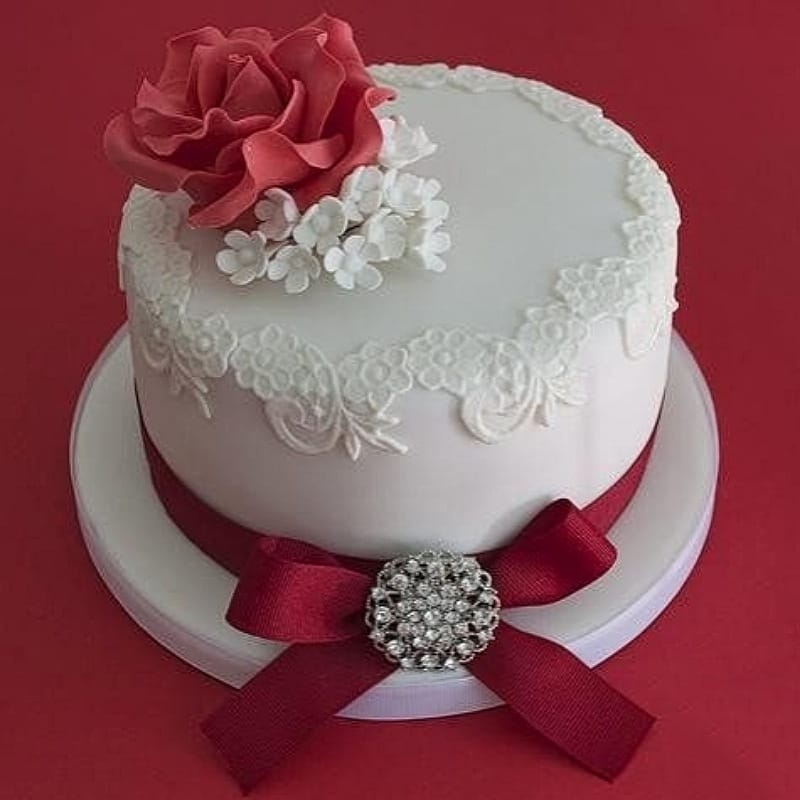 Adorable Romantic Cake