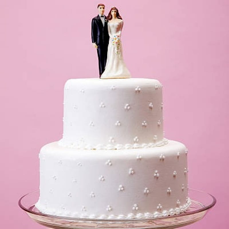 Marvelous Wedding Theme Cake