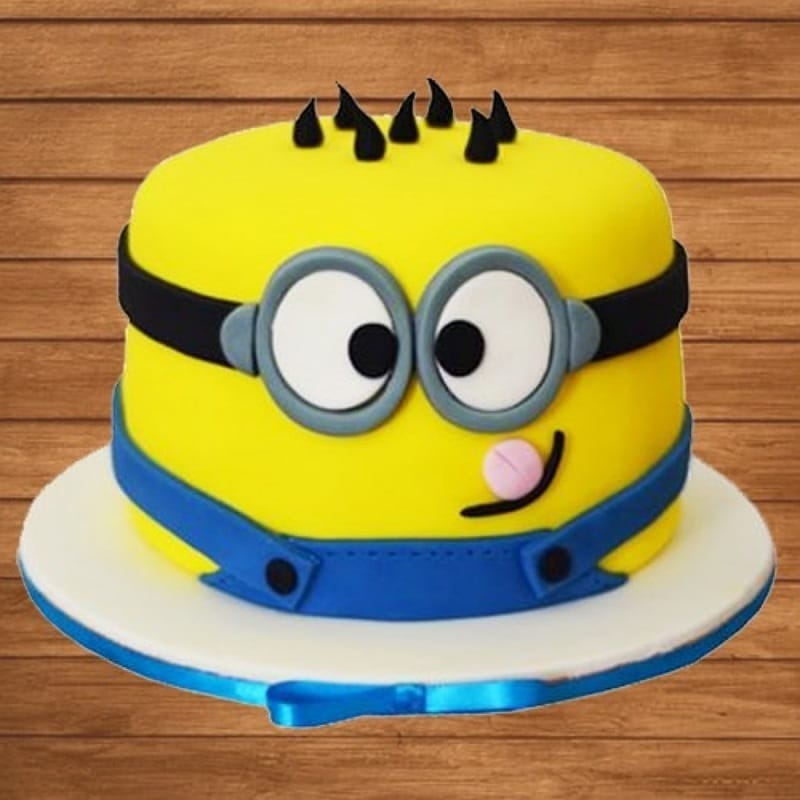 Cutie Minion Theme Cake