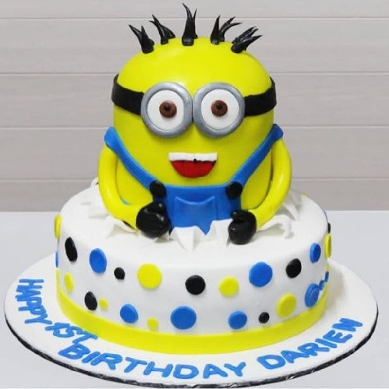 Minion Theme Cake