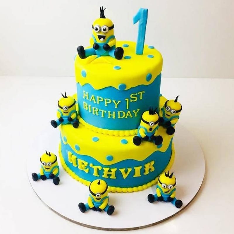 Minion Celebrations Theme Cake