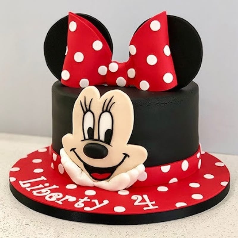 Captivating Minnie Mouse Cake