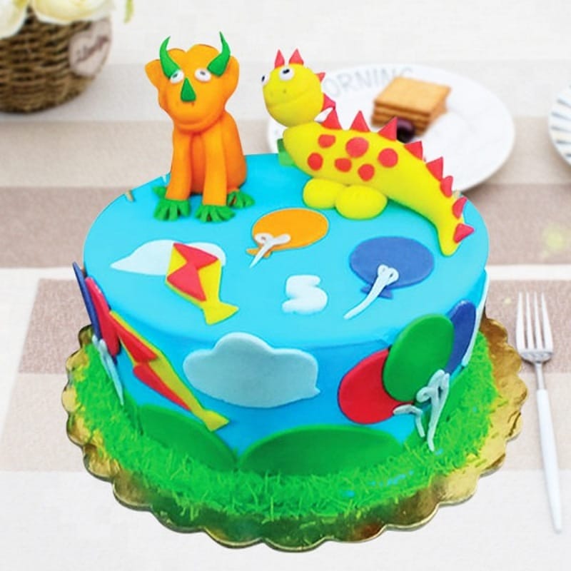 Jungle Theme Cake