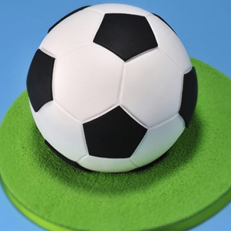 Football Fondant Theme Cake