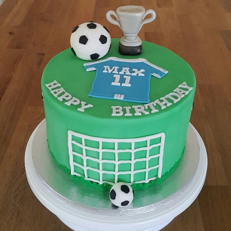 Soccer Theme Cake