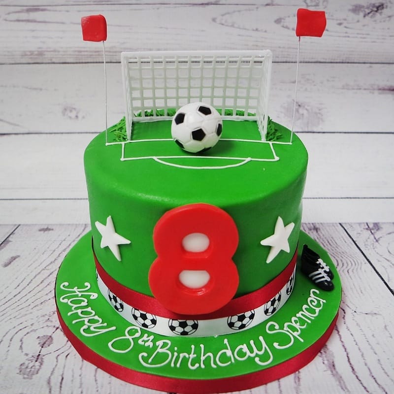 Jolly Football Theme Cake