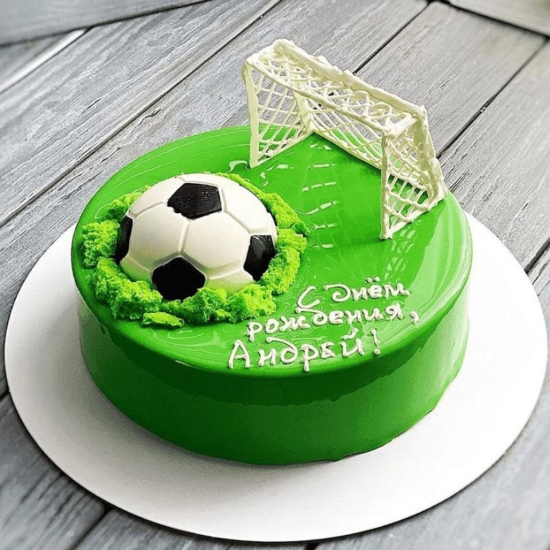 Sumptuous Football Theme Cake
