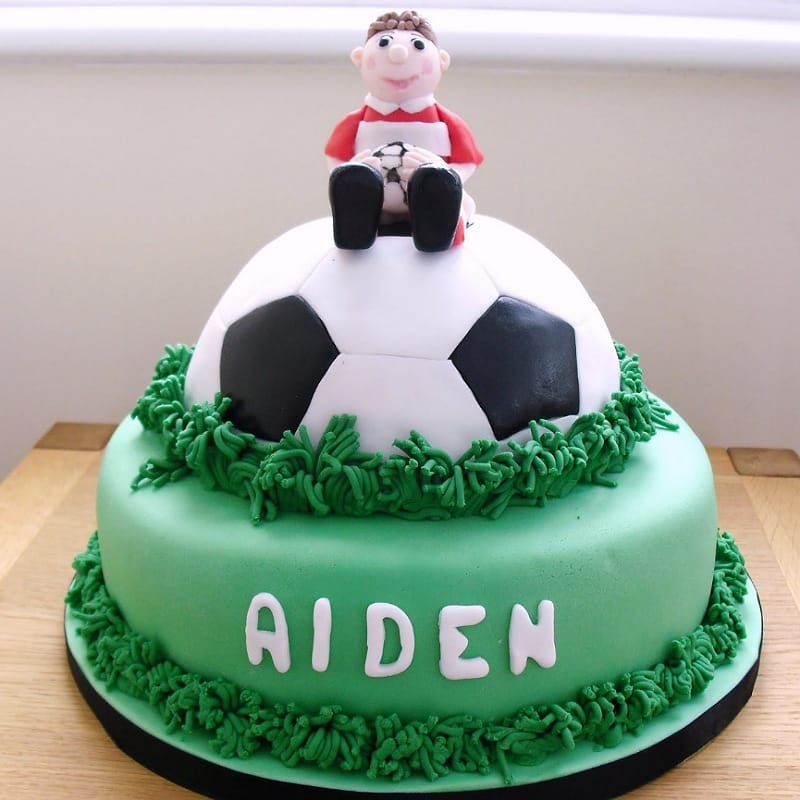 Exquisite Football Theme Cake