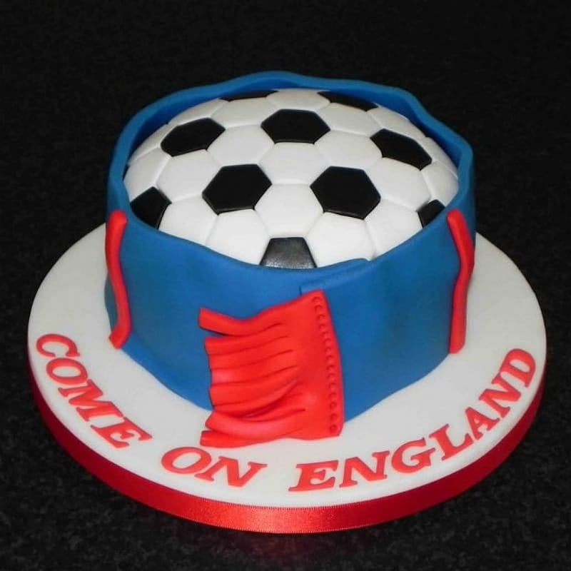 Flavourful Football Cake