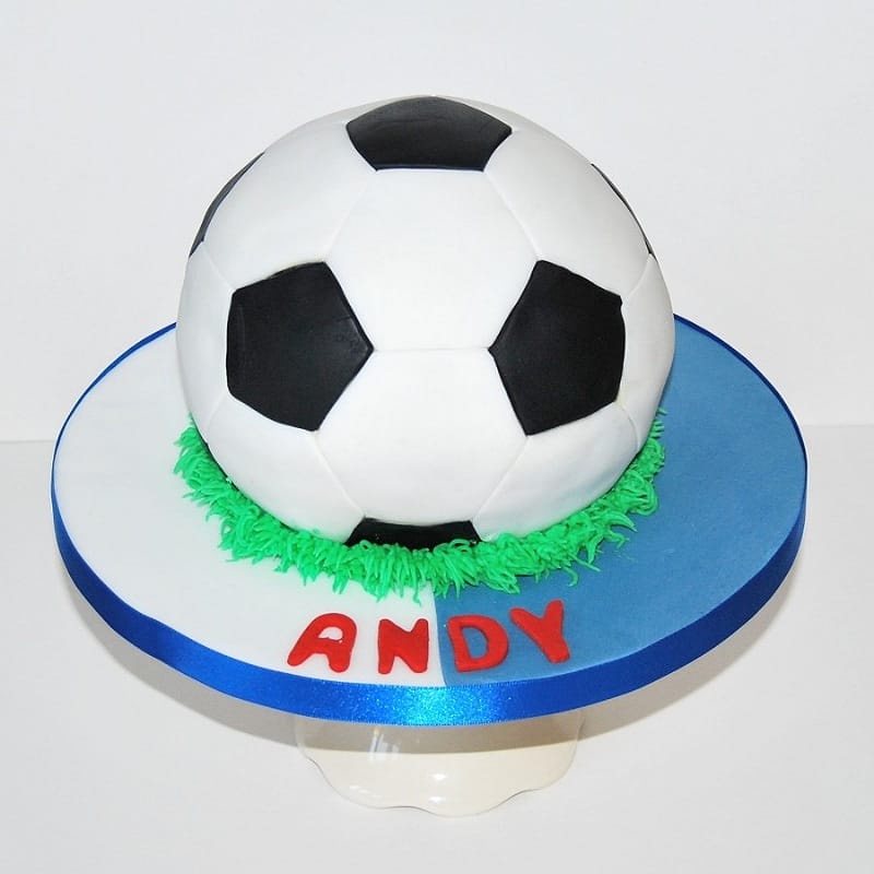 Delicious Football Cake