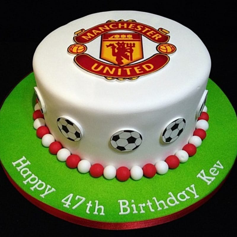 Manchester United Fondant Cake