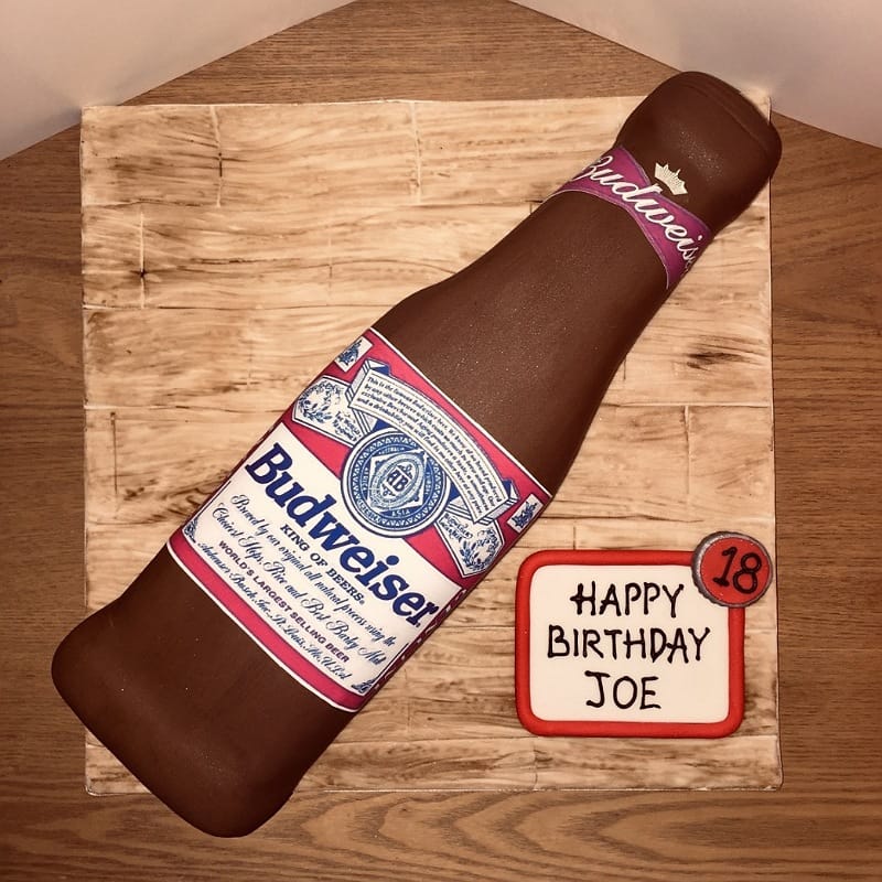 Budweiser cake - Kerry's Celebration Cakes | Facebook