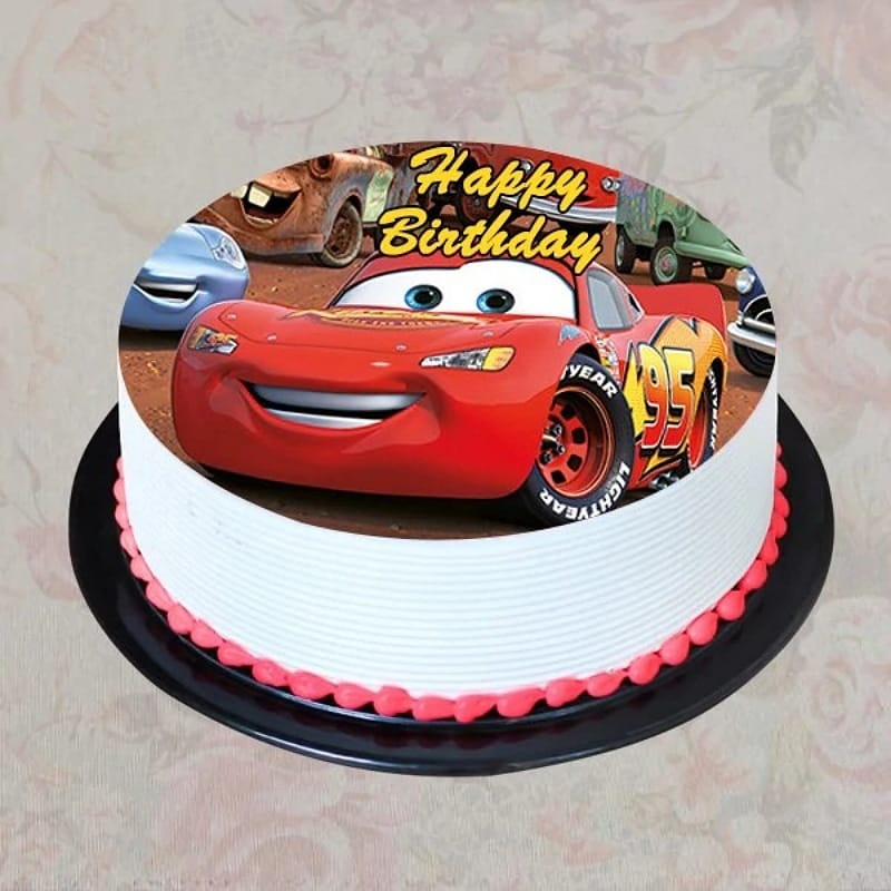 Attractive Car Theme Cake