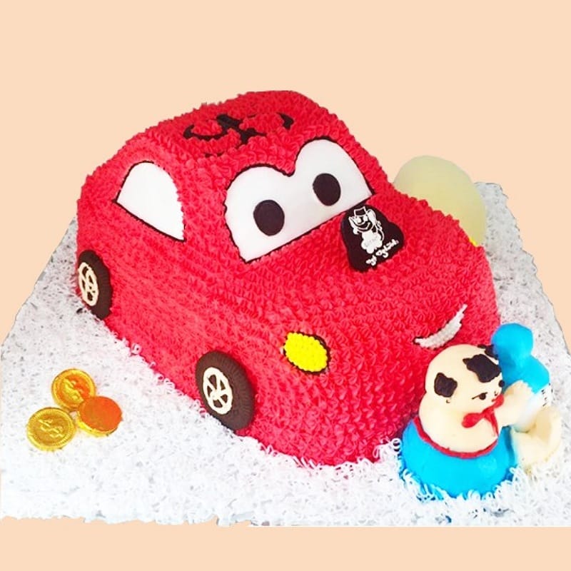 Toy Car Theme Cake