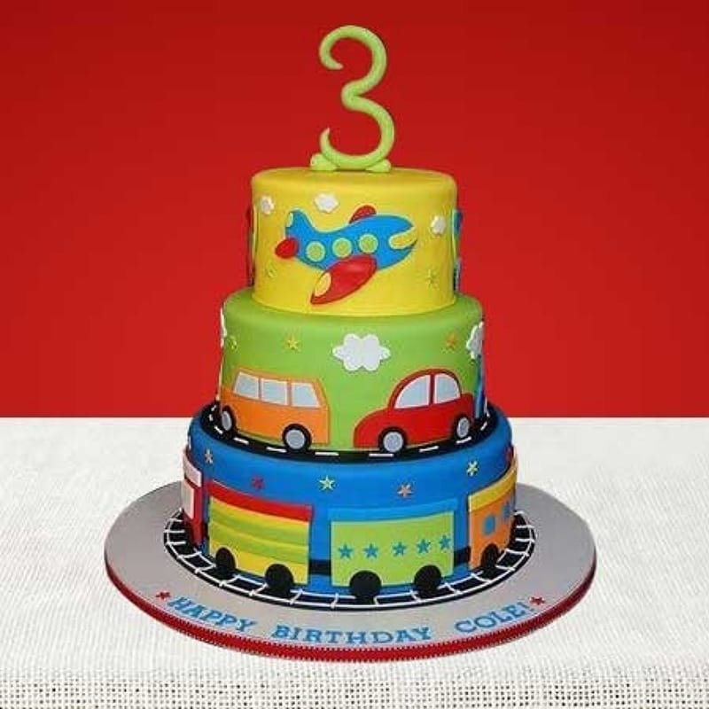 Creative Car Theme Cake