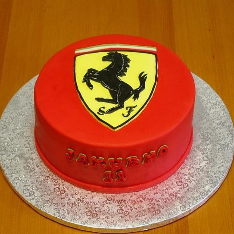 Ferrari Birthday Cake