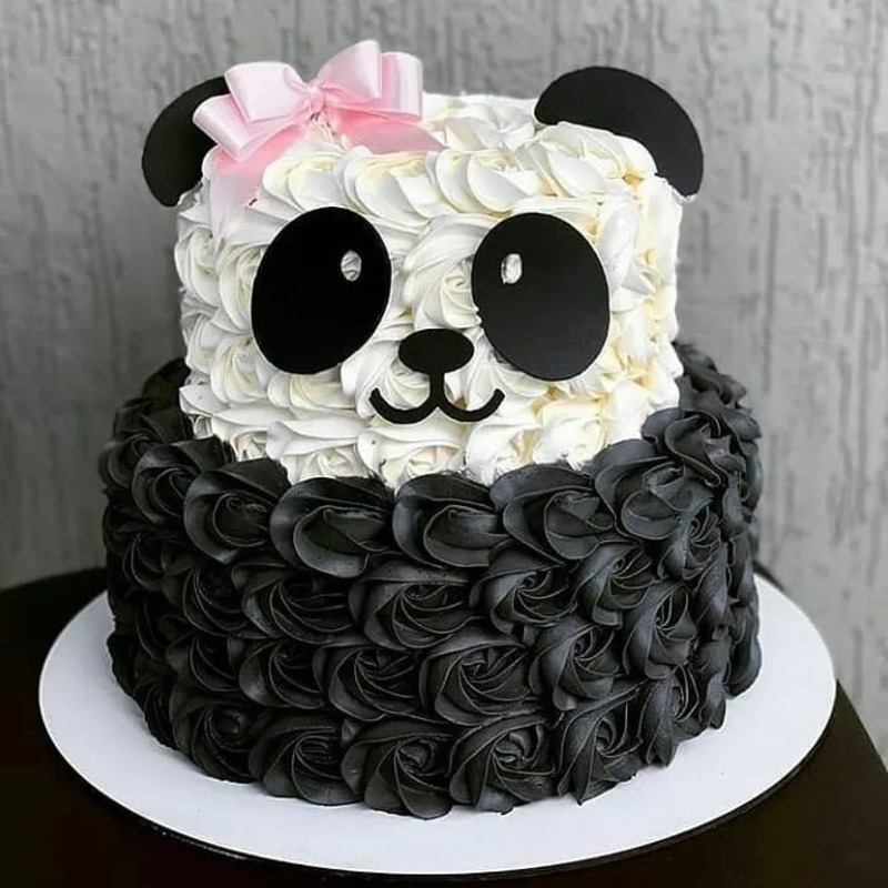 Panda Cupcake Topper Panda Birthday Cake Decoration Cute - Temu Italy