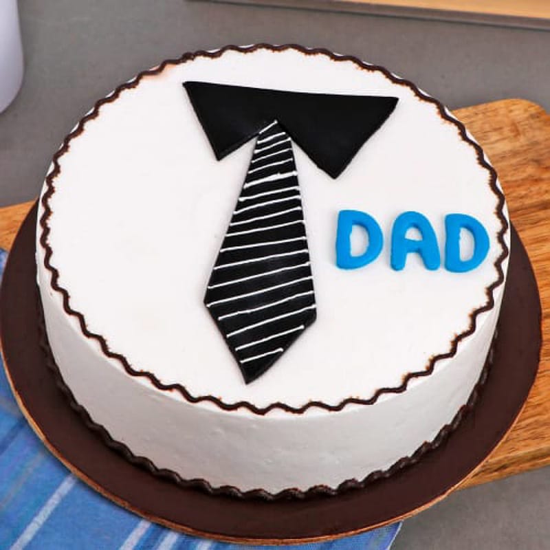 Tie Theme Cake for Dad